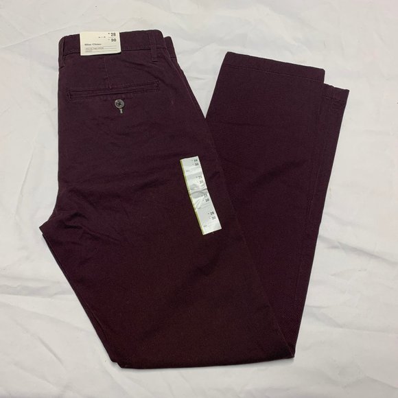 goodfellow pants size chart